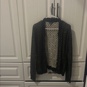 Splendid Black and White Bomber Jacket